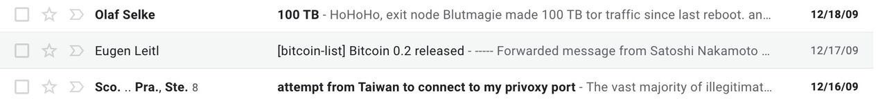 Bitcoin Email